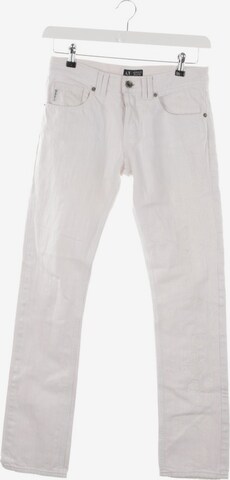ARMANI Jeans in 27 in White: front