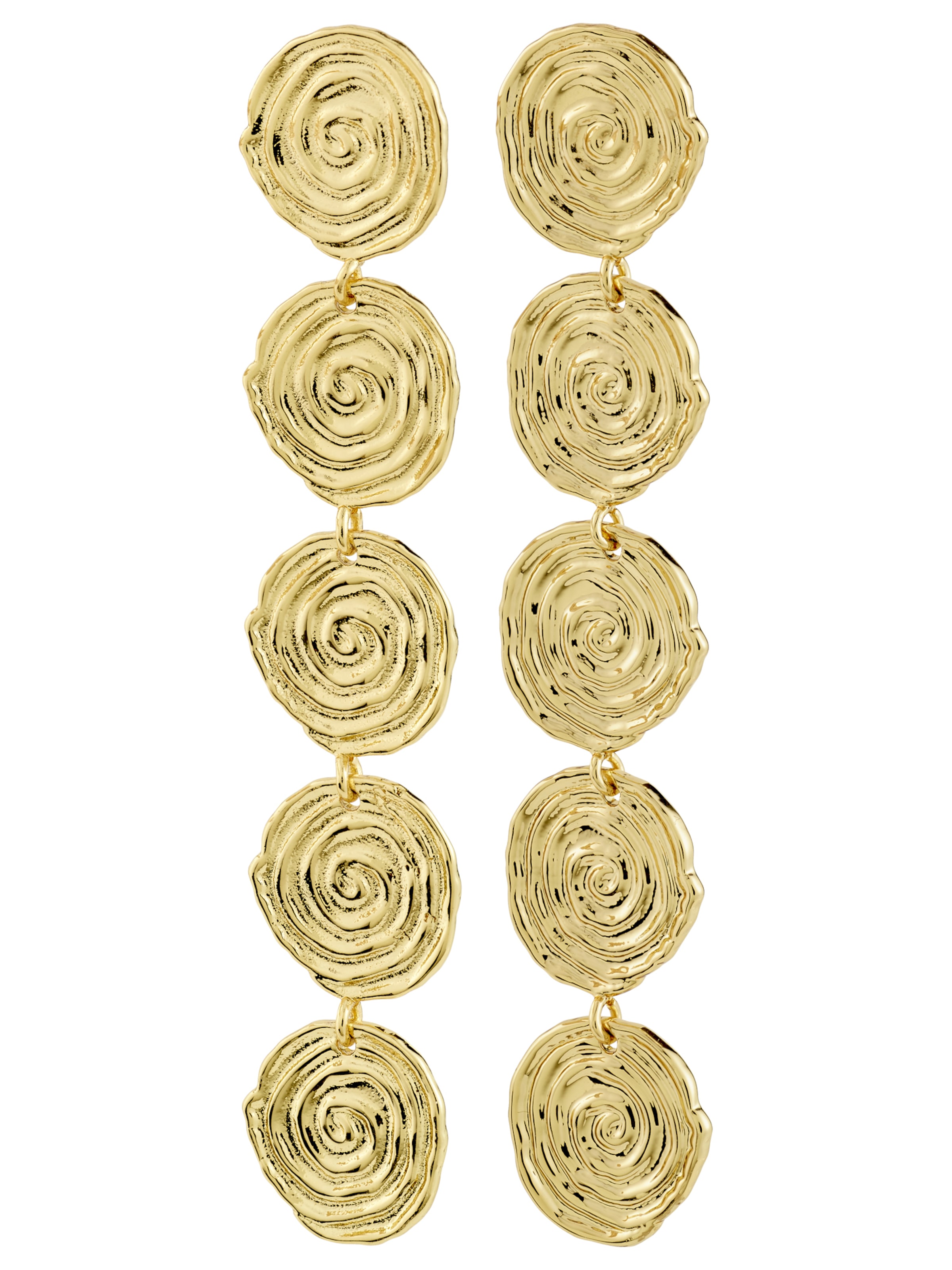 Pilgrim Náušnice 'Air' - zlatá, Produkt