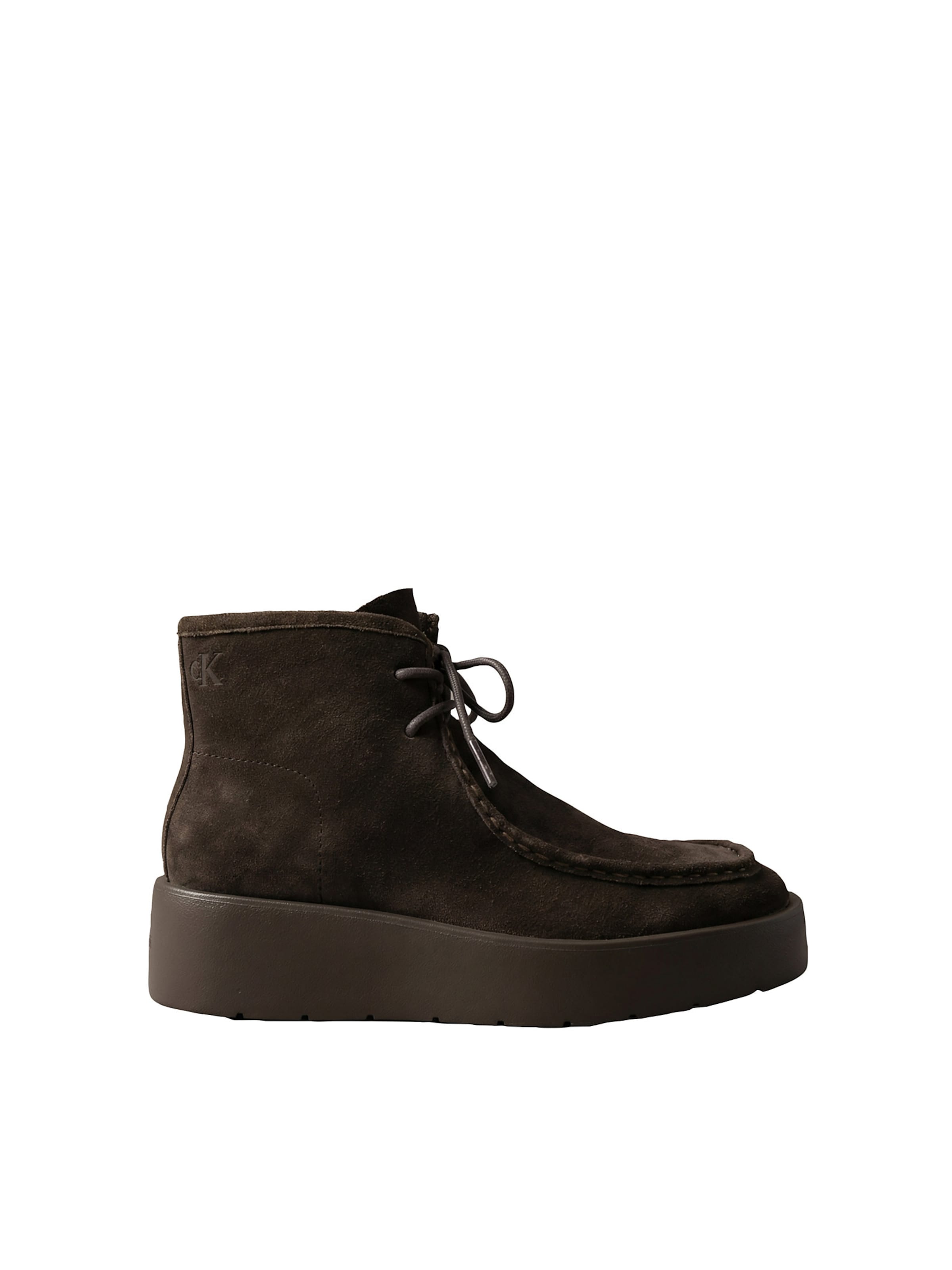 Calvin Klein Regular Schnürstiefelette in Braun
