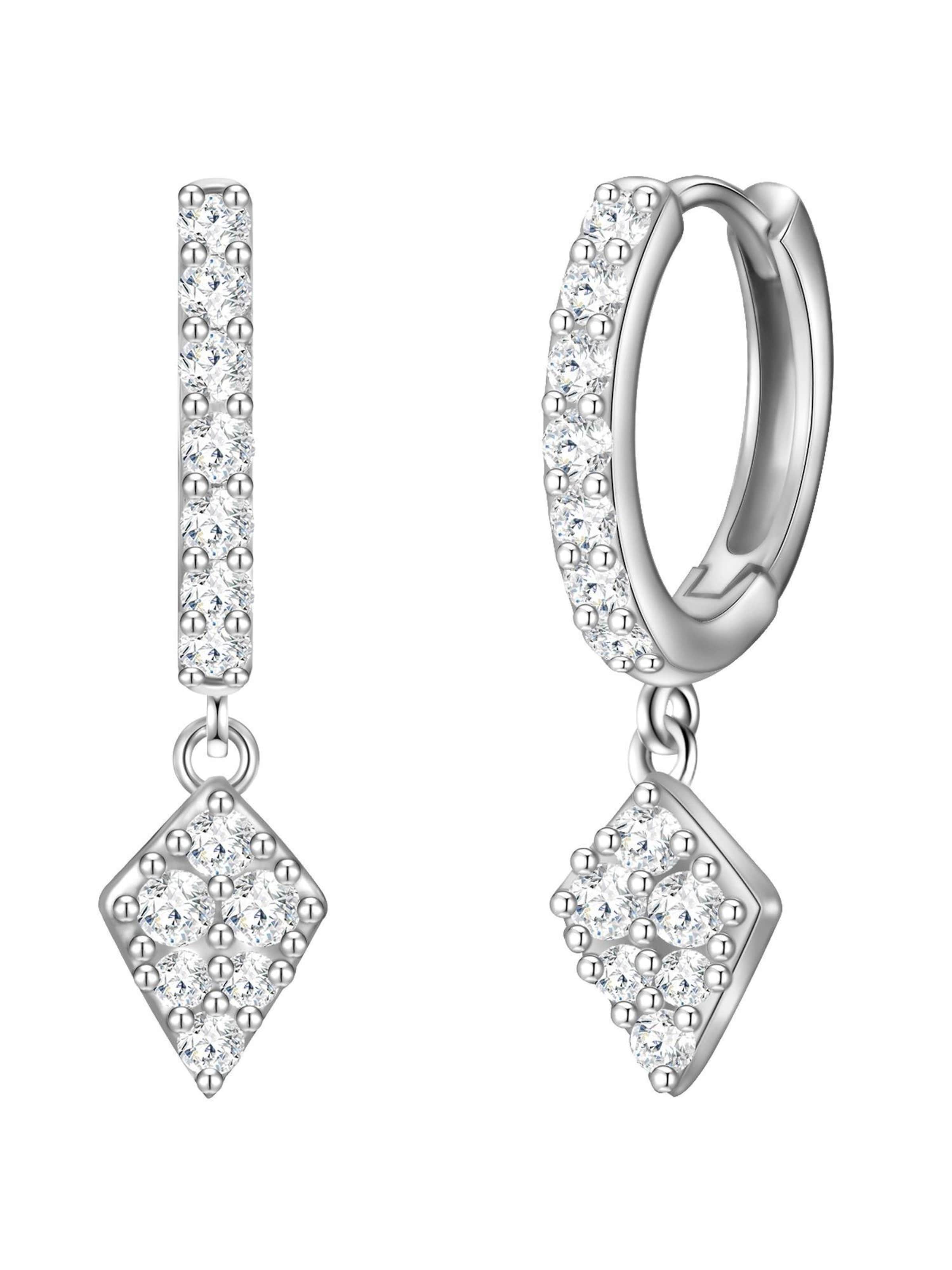 Glanzstücke München - Pendientes en plata: frente