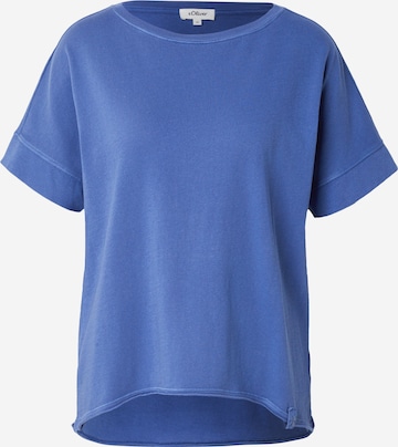 s.Oliver Shirt in Blauw: voorkant
