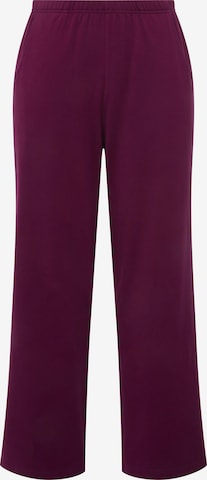Ulla Popken Broek in Lila: voorkant