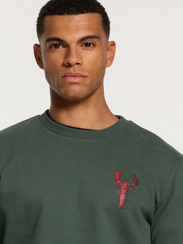 Shiwi Sweatshirt 'Lobster' in Green