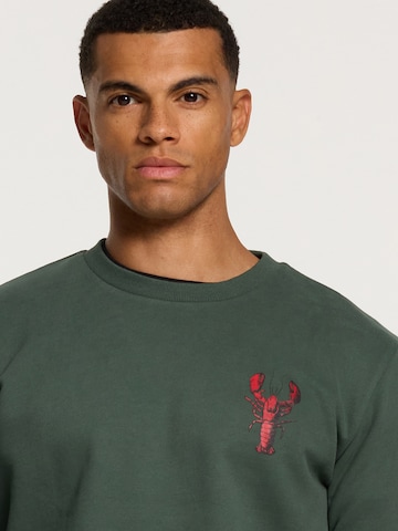 Shiwi Sweatshirt 'Lobster' in Grün