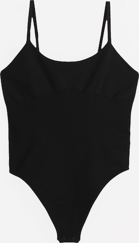 Body sportivo di Aim'n in nero: frontale