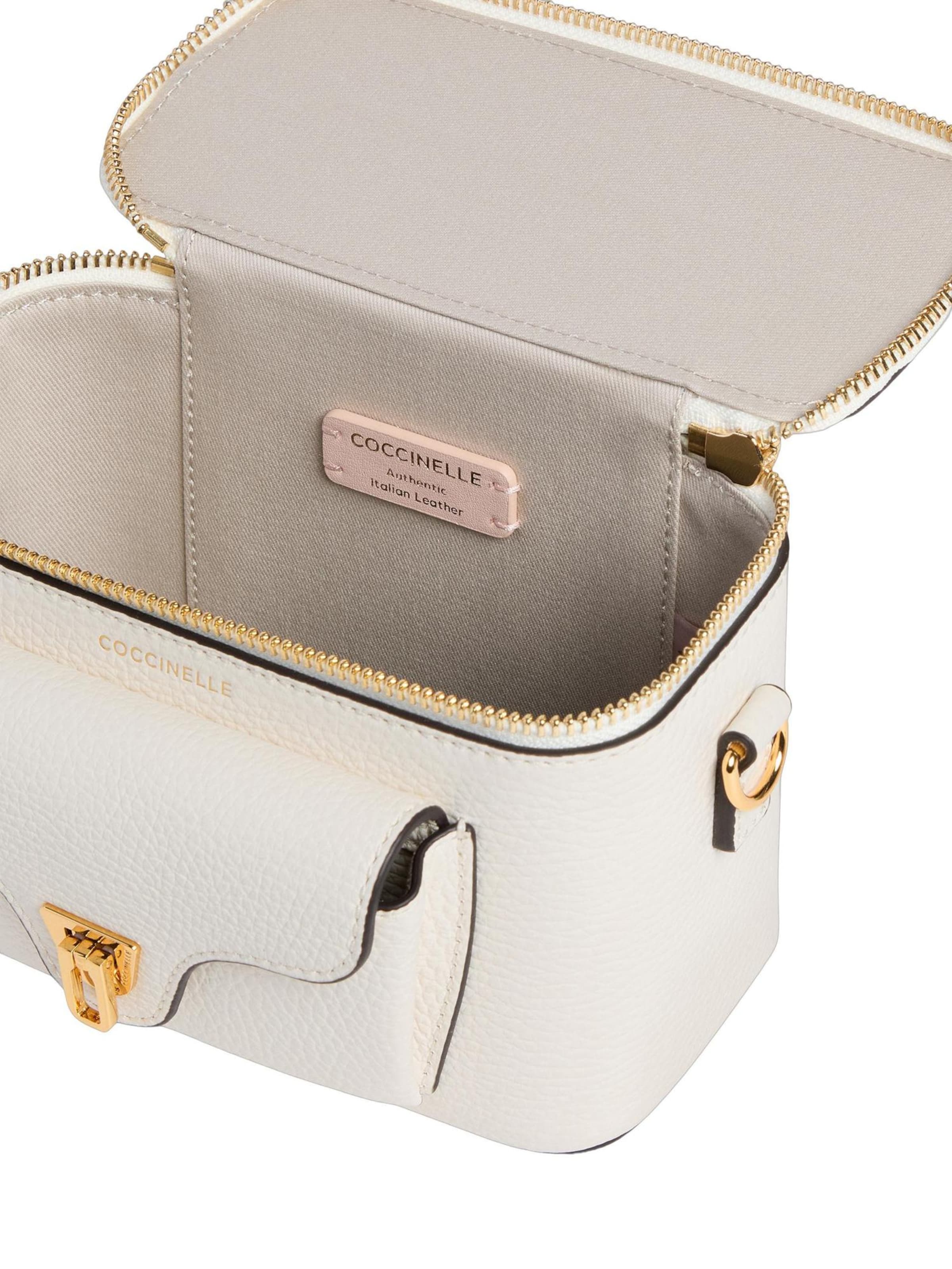 Coccinelle - Bolso de mano 'Beat Generation' en blanco