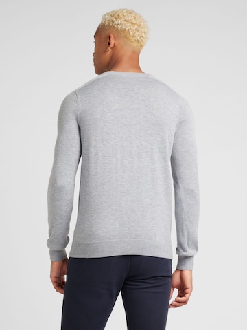 Pull-over 'GUISEPPE' 19V69 ITALIA en gris
