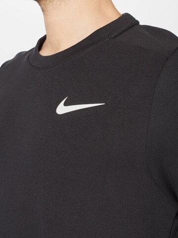 NIKE Athletic Sweatshirt in Black