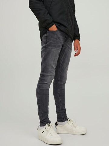 Skinny Jean 'Liam' Jack & Jones Junior en gris