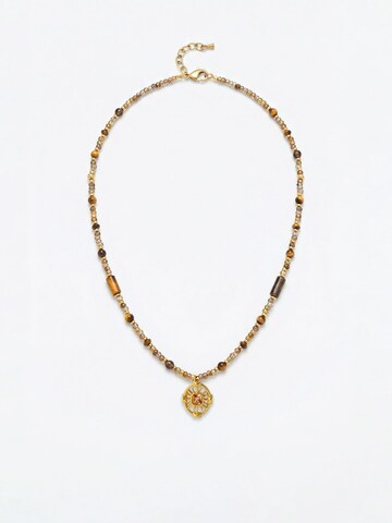 Nemomatheo Necklace 'Sonnen' in Gold: front