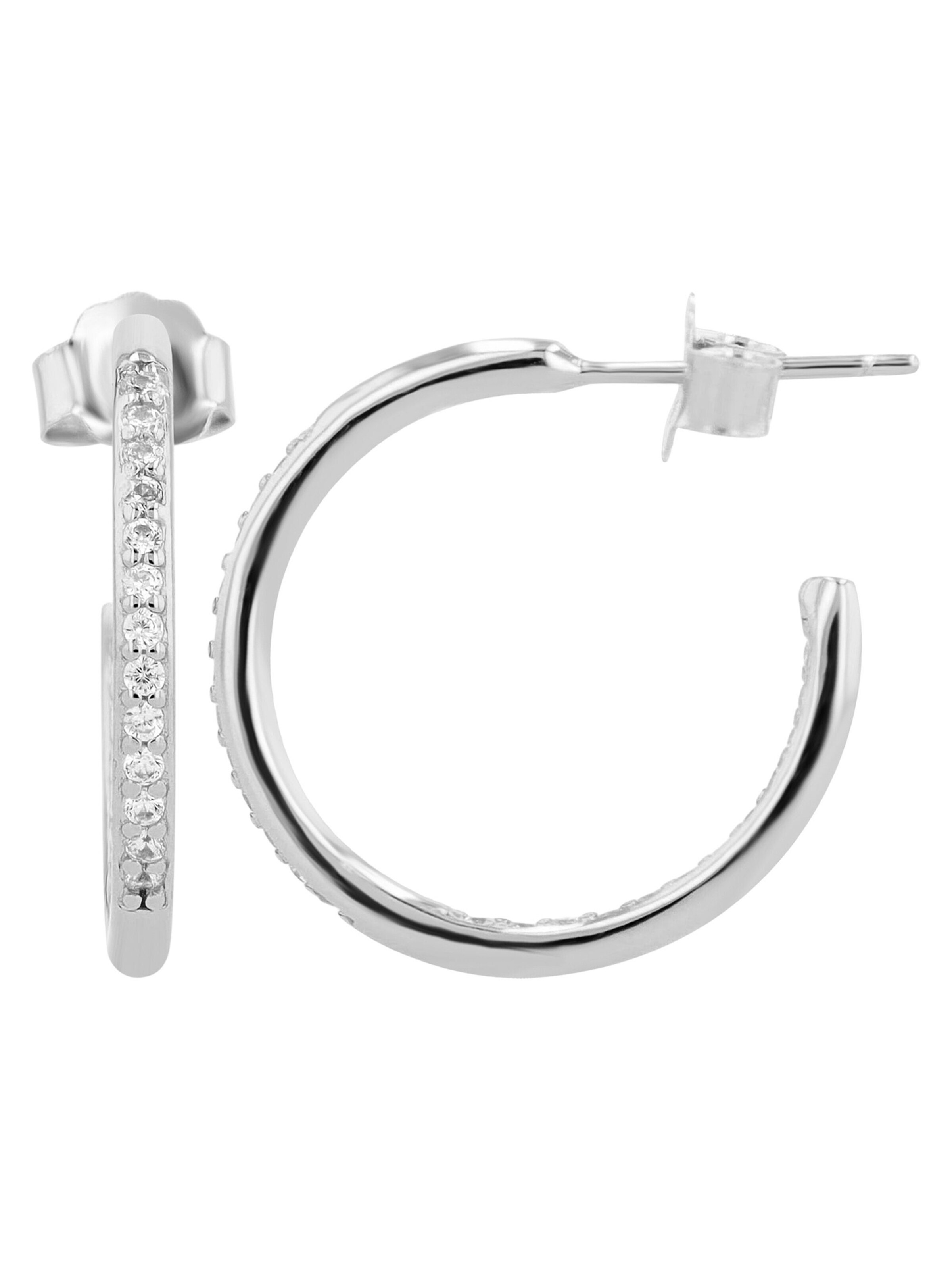 Akzent Earrings 'Uzma, langlebig' in Silver