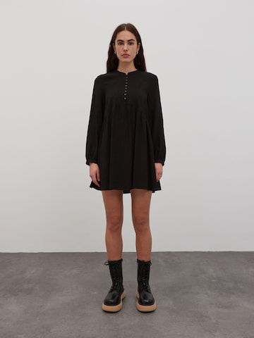 EDITED Shirt Dress 'Jenni' in Black