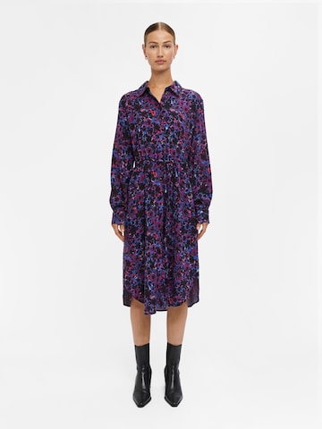 OBJECT Shirt Dress 'Holly' in Blue: front