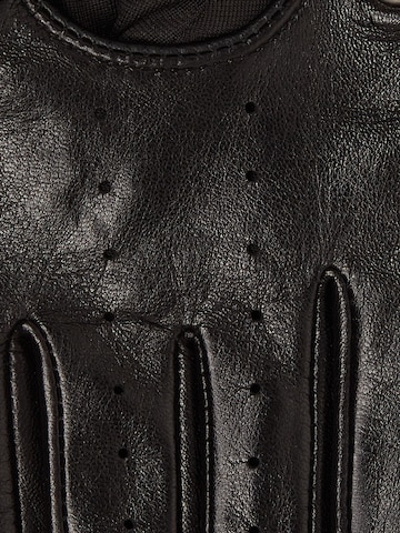 Karl Lagerfeld Rokavice s kratkimi prsti | črna barva