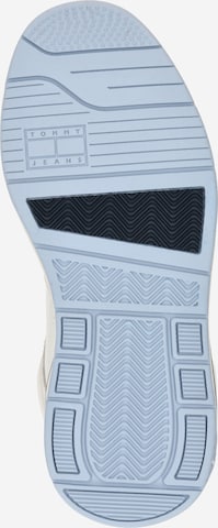 Tommy Jeans Σνίκερ ψηλό 'NEW BASKET' σε λευκό