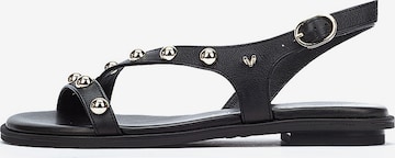 MartinelliSandale s remenčićima 'Mazzini' - crna boja: prednji dio