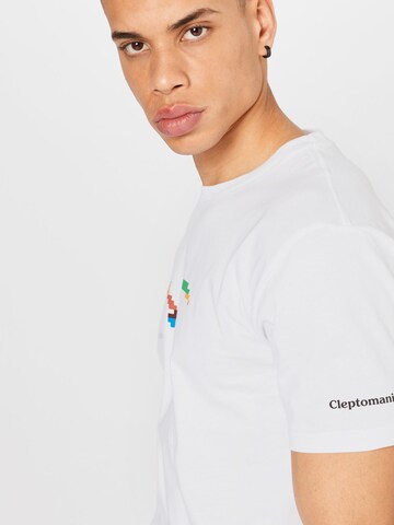 Cleptomanicx Shirt 'Clepticx' in White