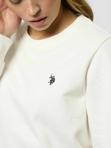 U.S. POLO ASSN. Sweatshirt 'Helen' in Weiß