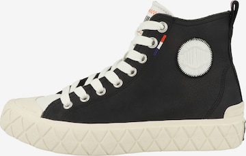 Palladium High-Top Sneakers in Black