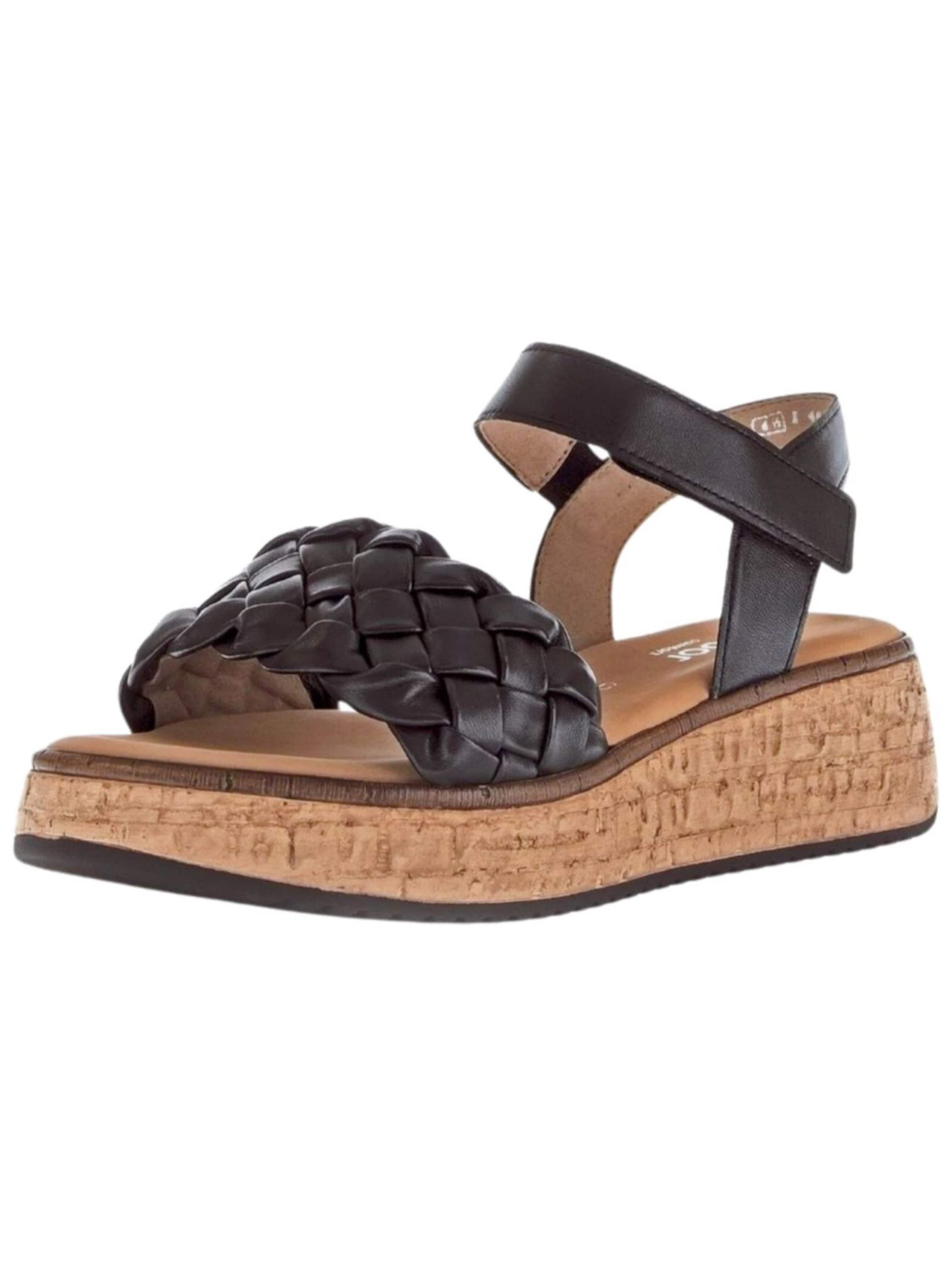 GABOR Sandały w kolorze czarny: przód