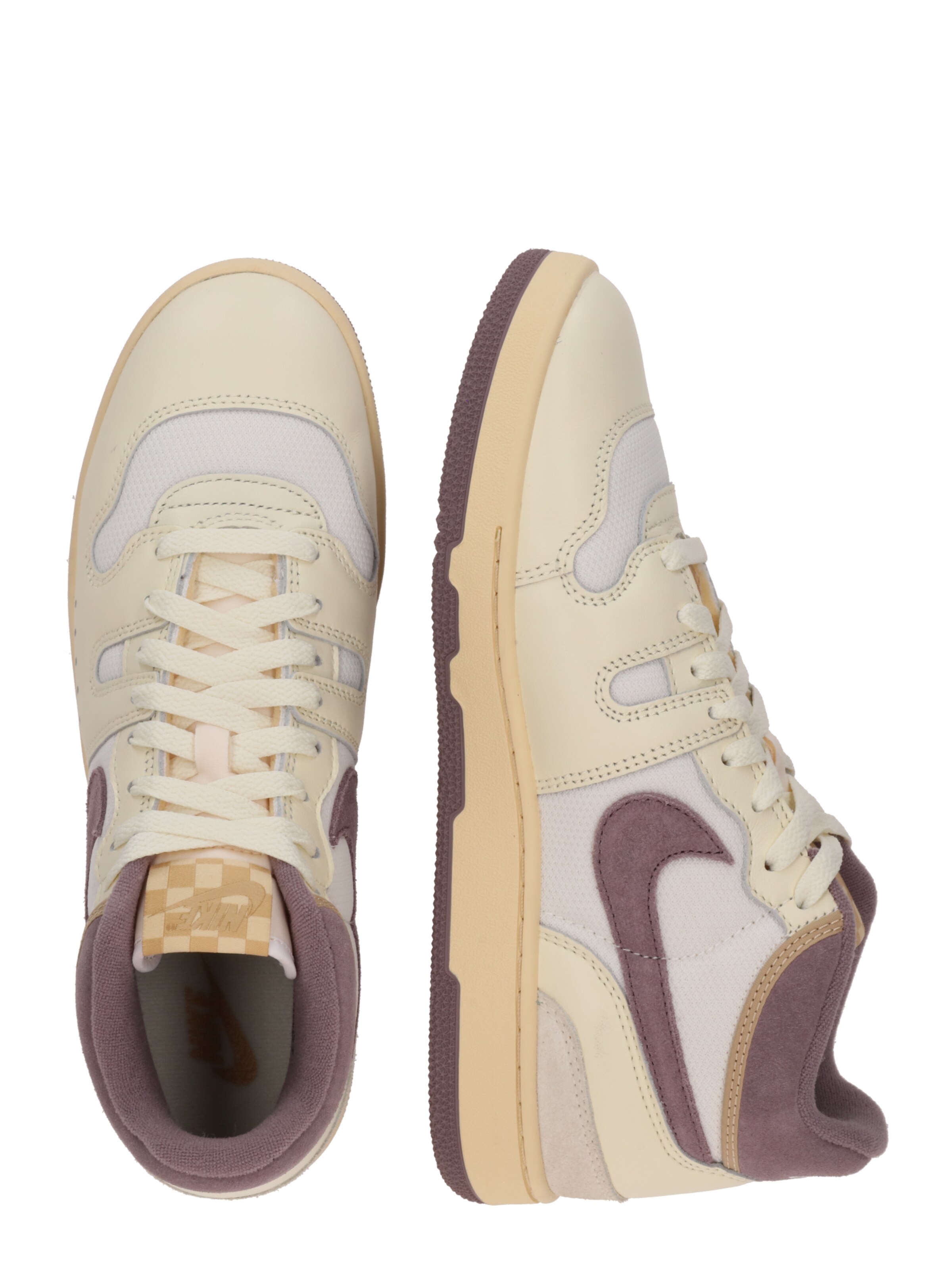 Nike Sportswear Trainers 'ATTACK' in Beige: side
