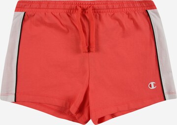 Champion Authentic Athletic Apparel Shorts in Orange: predná strana