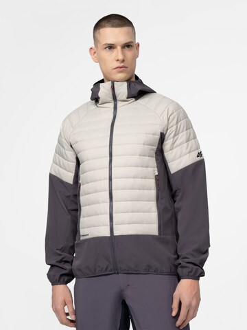 Veste de sport 4F en beige : devant