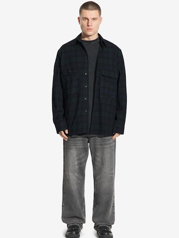 Prosto Shirt 'Check' in Blue