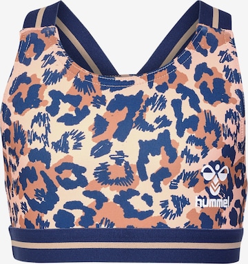 Hummel T-shirt Bikini in Blauw