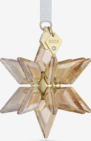 Swarovski Pendant in Beige: front