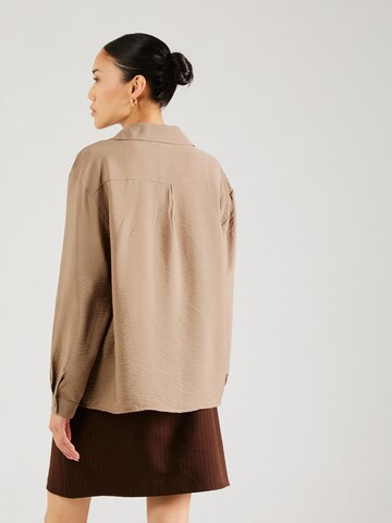 VILA Blouse 'VIDOMIRA' in Brown