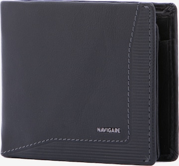 Porte-monnaies Navigare en noir : devant