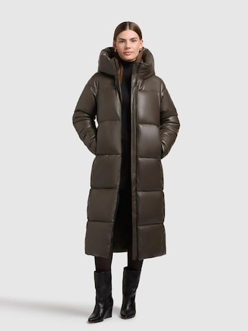 khujo Wintermantel 'Destiny' in Braun