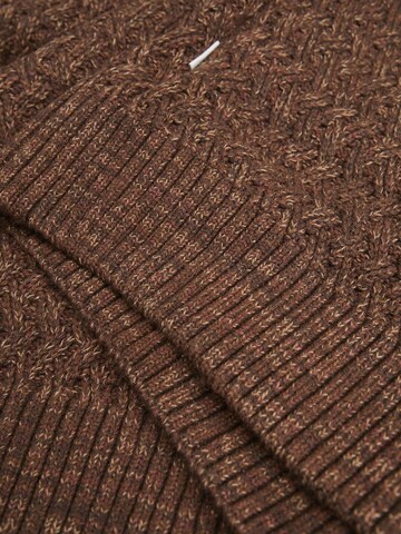 JACK & JONES Pullover in Braun