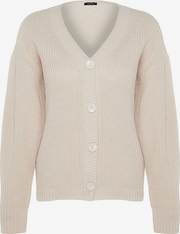 Trendyol Neuletakki värissä harmaa: etupuoli