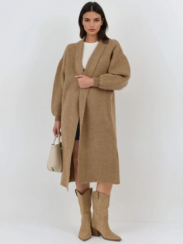 Cardigan 'Strickjacken' My fashion en beige : devant