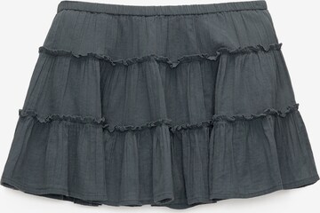 Pull&Bear Skirt in Grey: front