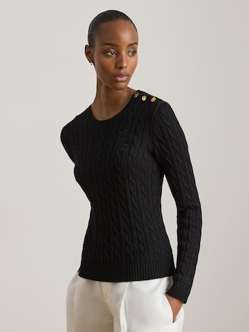 Lauren Ralph Lauren Pullover in Schwarz: Vorderseite