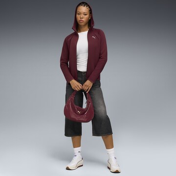 Veste de survêtement 'EvoStripe' PUMA en rouge