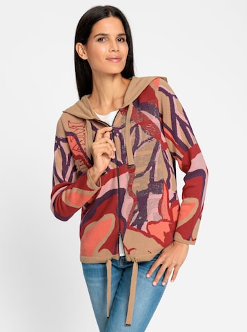 heine Cardigan i beige: forside