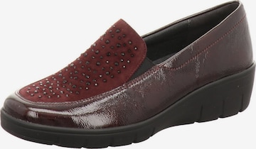 Mocassin 'Slipper Damen J7155511 068 Judith H Echtleder in rot' SEMLER en rouge : devant