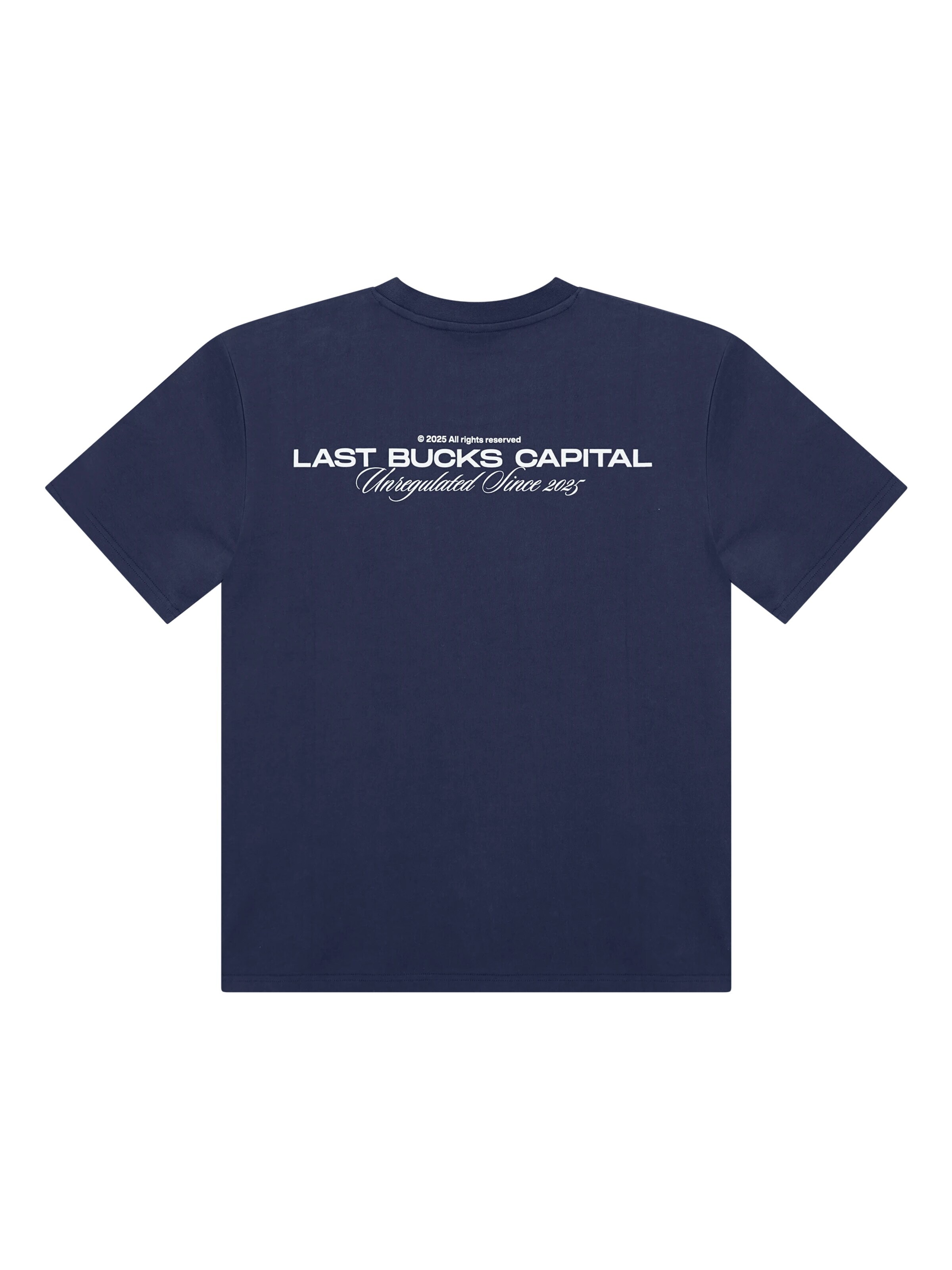 T-Shirt 'Last Bucks | Capital Tee' Last Bucks en bleu