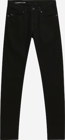 Skinny Jeans 'SLEENKER' di DIESEL in nero: frontale