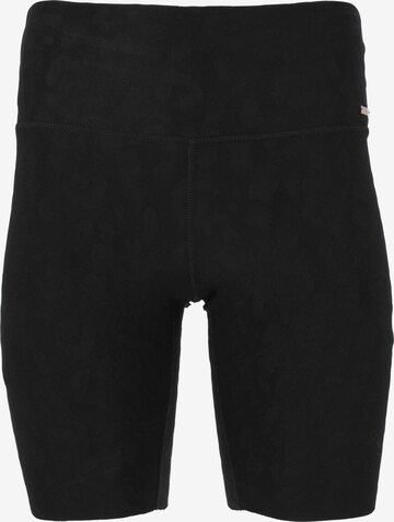 Athlecia Slim fit Workout Pants 'Lunny' in Black: front