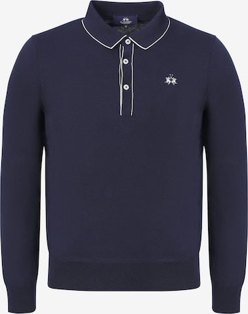 T-Shirt La Martina en bleu : devant