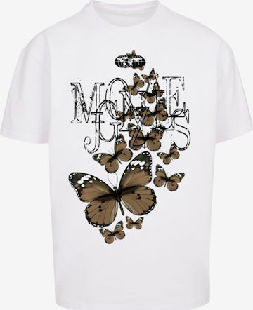 MJ Gonzales Tričko 'METAMORPHOSE V.8' – bílá: přední strana