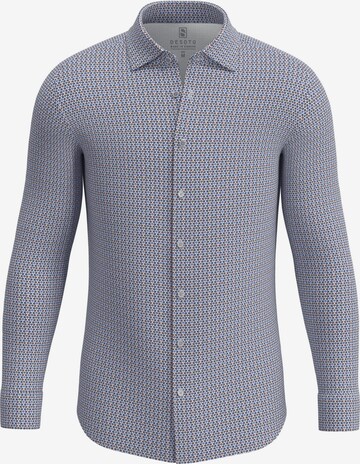 DESOTO Regular fit Button Up Shirt in Blue: front