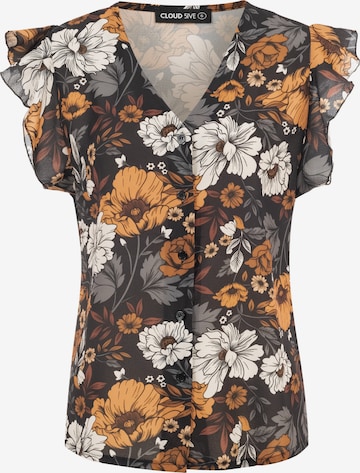 Chemisier Cloud5ive en noir : devant