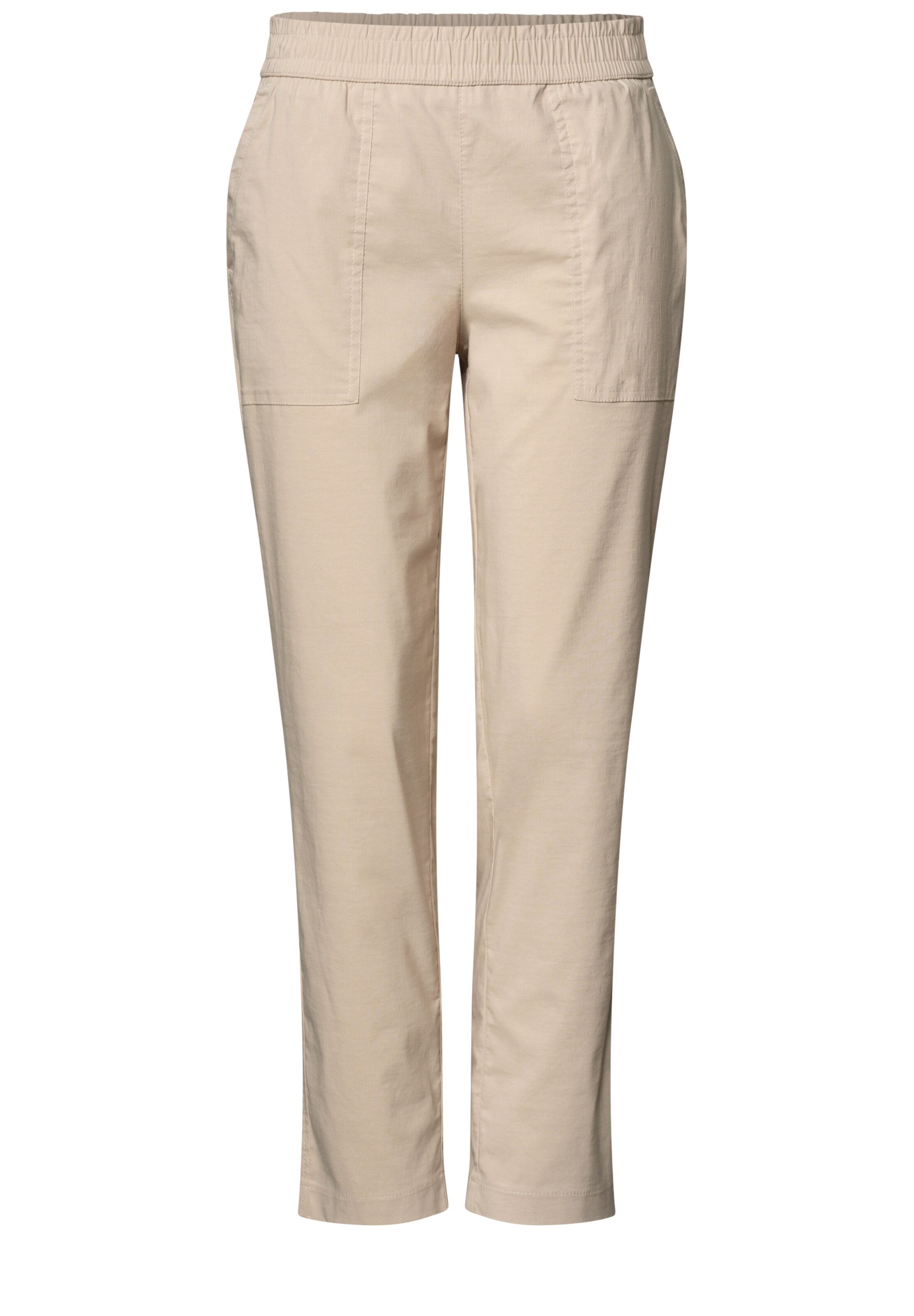 STREET ONE Hose in Beige: Vorderseite