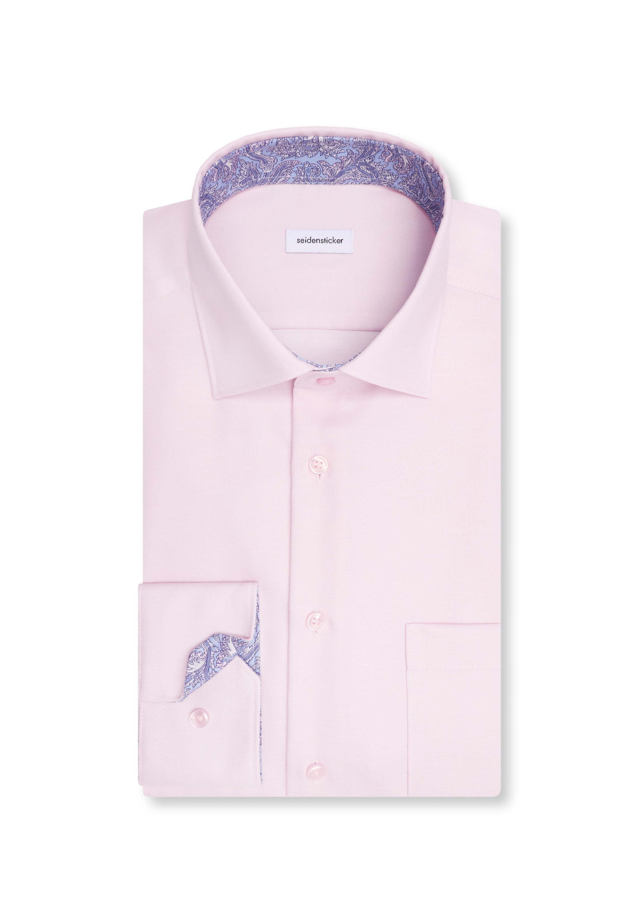 Coupe regular Chemise business SEIDENSTICKER en rose